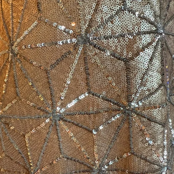 Sequined Deep-V Dress by Harlyn, Retail $599 - Picture 7 of 8